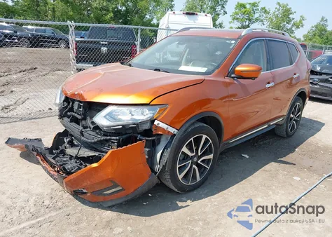 2019 Nissan Rogue Sl from USA, damaged, VIN 5N1AT2MV5KC712143